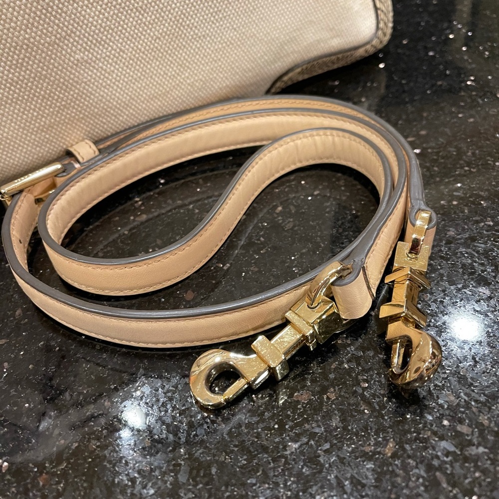 Tory Burch Python Snakeskin Leather Color Block W… - image 3